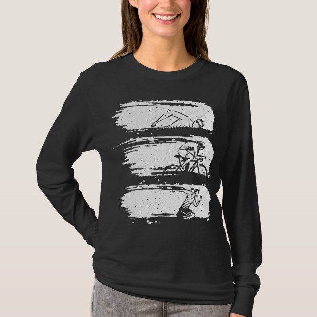 Simma Bike Springa Design Manar Women Tri T Shirt (Framsida)