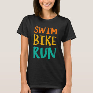 Simma Bike Springa Graphic Running Swimming Cyclin T Shirt