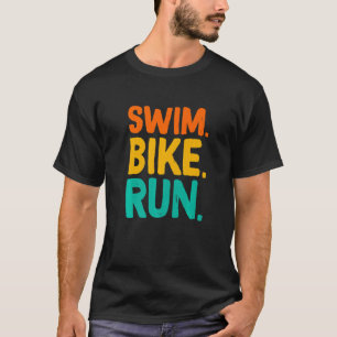 Simma Bike Springa Graphic Running Swimming Cyclin T Shirt