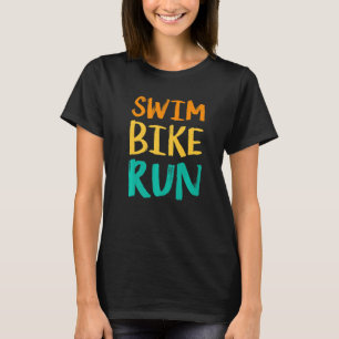 Simma Bike Springa Graphic Running Swimming Cyclin T Shirt