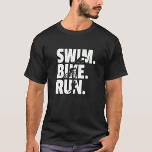 Simma Bike Springa Graphic Running Swimming Cyclin T Shirt