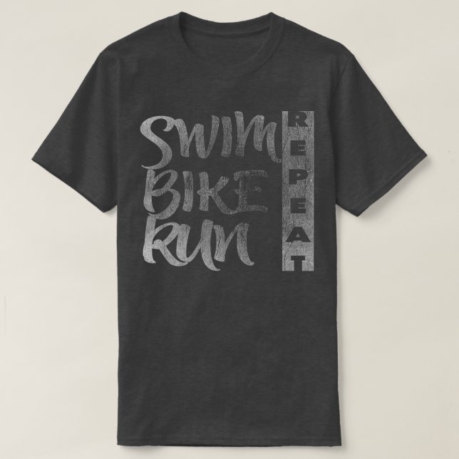 Simma Bike Springa repetition T Shirt (Design framsida)