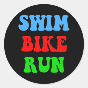 Simma Bike Springa Runt Klistermärke