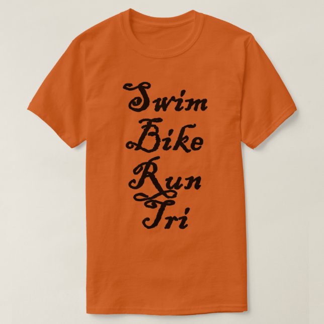 Simma Bike Springa Tri 1 T Shirt (Design framsida)
