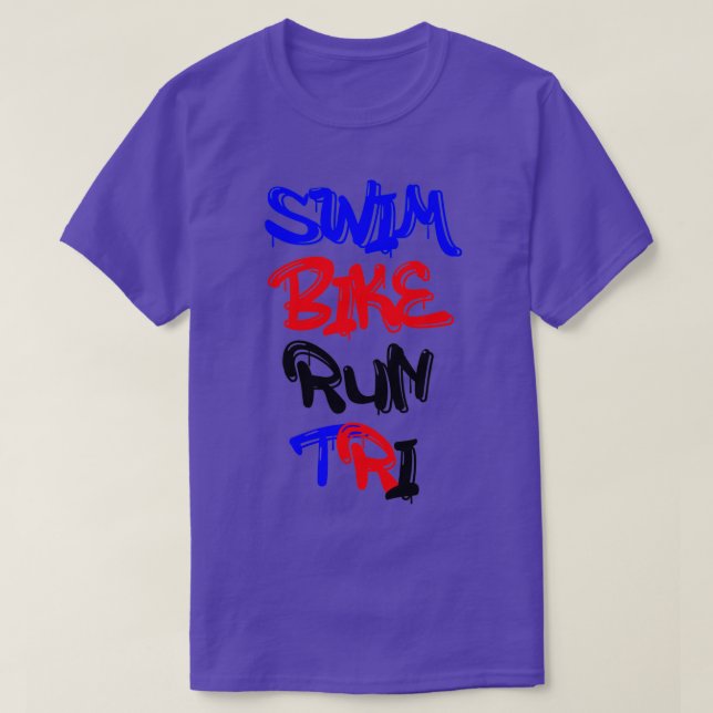 Simma Bike Springa Tri 2 T Shirt (Design framsida)