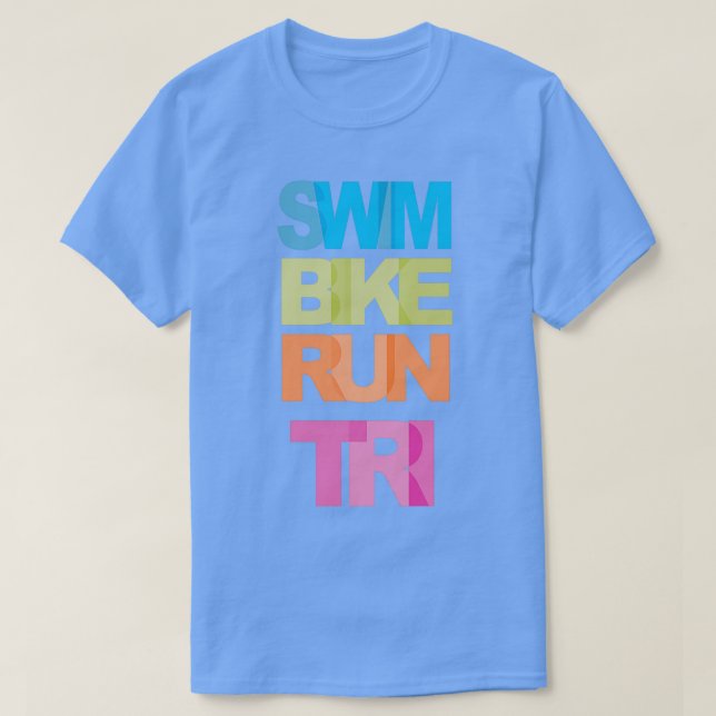 Simma Bike Springa Tri T Shirt (Design framsida)