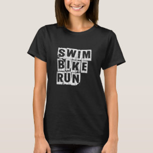 Simma Bike Springa Triathlete Triathlon Passion In T Shirt