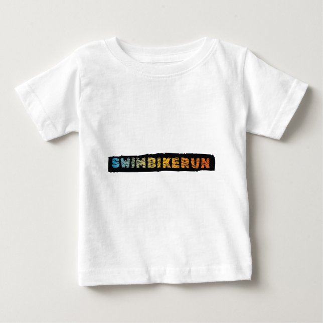 Simma Bike Springa, Triathlon coola design Tee (Framsida)