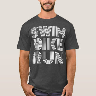 Simma Bike Springa Triathlon-design T Shirt