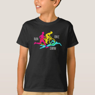 Simma Bike Springa Triathlon Sport Idrottsman Mara T Shirt