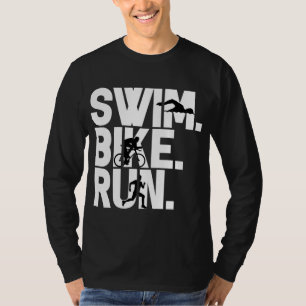 Simma Bike Springa Triathlon Triathlete Athletics T Shirt
