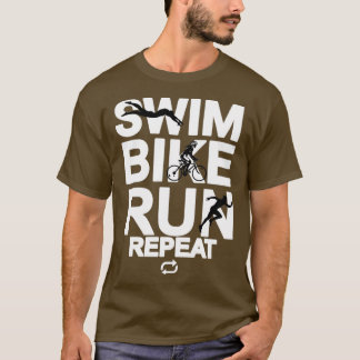 Simma Bike Springa Triathlon Triathlete Idrottsman T Shirt