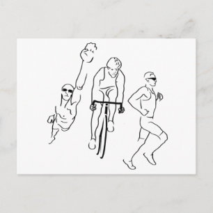 Simma Bike Springa Triathlon Vykort