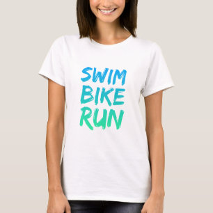Simma Bike Springa underbar utformning T Shirt