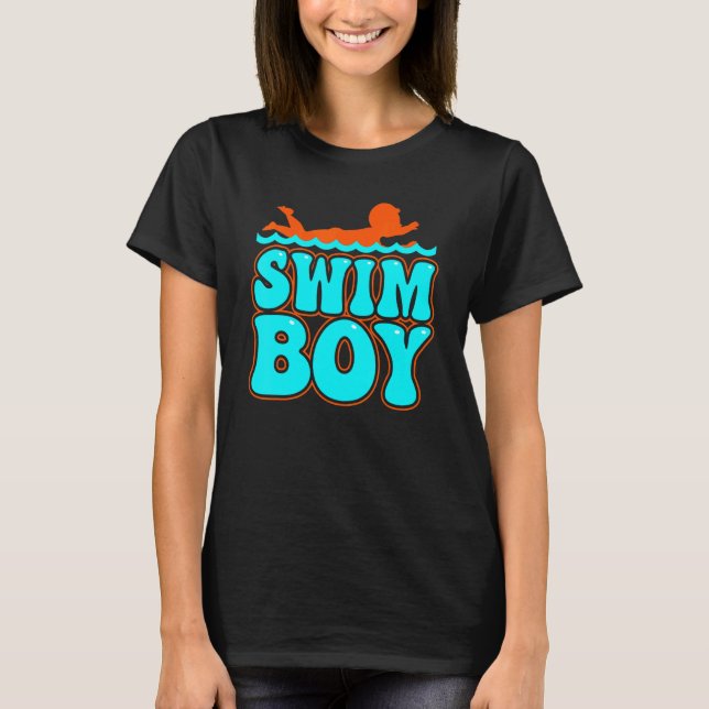 Simma Boy 10 T Shirt (Framsida)