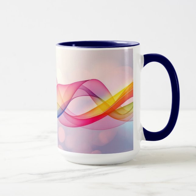 Simma bruna moderna kaffekaffe mugg (Höger)