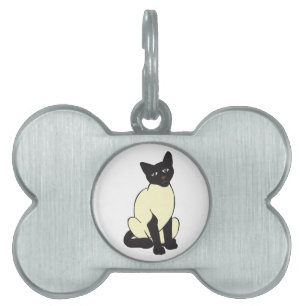 Simma Cat Pet Cute Destiny Animals Namnbricka Husdjur