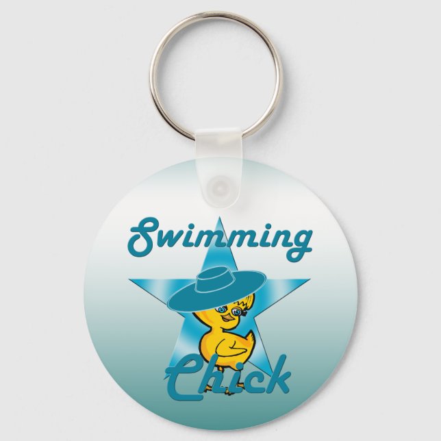 Simma Chick #7 Nyckelring (Framsida)