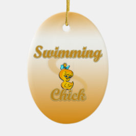 Simma Chick Julgransprydnad Keramik