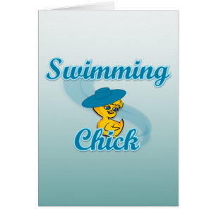 Simma Chick nr 3 Hälsningskort