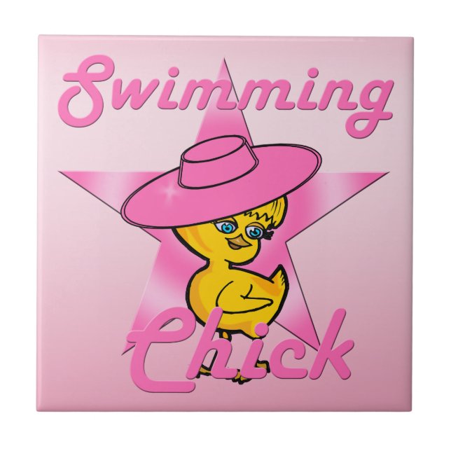 Simma Chick nr 8 Kakelplatta (Framsidan)