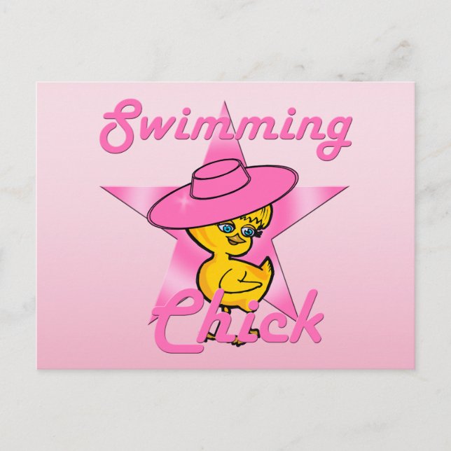 Simma Chick nr 8 Vykort (Framsida)