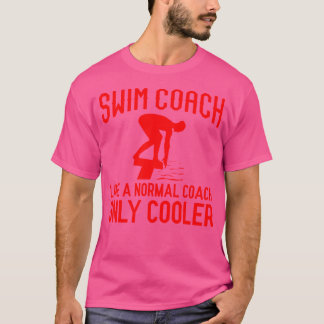 Simma Coach for Funny Simma Coacher Swimming T Shirt