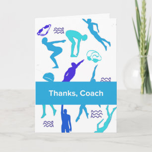 Simma Coach Tack från Idrottsman med Swimming Kort