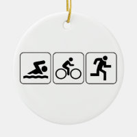 Simma cykel, springa - Triathlon