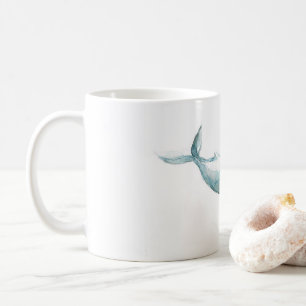 Simma den Away vattenfärgvalmuggen Kaffemugg