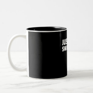 Simma design bara för Behålla Två-Tonad Mugg