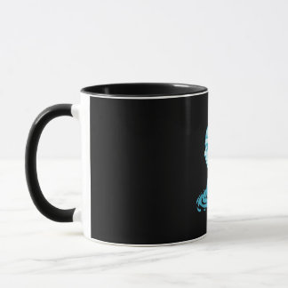 Simma designgåva för Swimmer-sommargåva Mugg