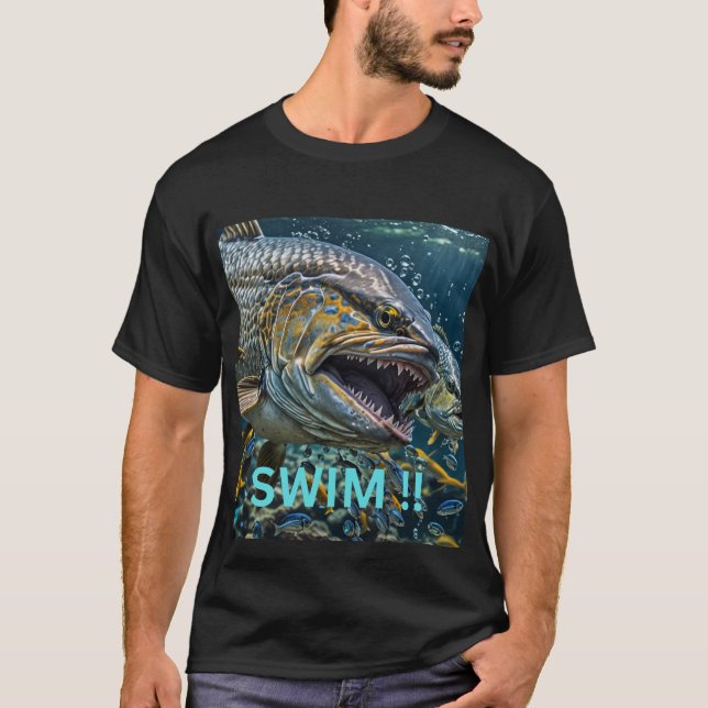 Simma eller dö t shirt (Framsida)