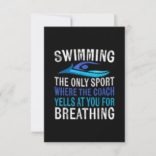 Simma endast sport där coachschwimmer ger inbjudningar