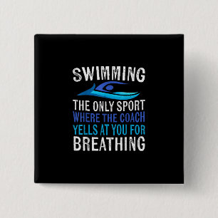 Simma endast sport där coachschwimmer ger knapp