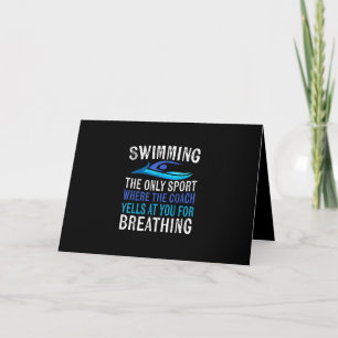 Simma endast sport där coachschwimmer ger kort
