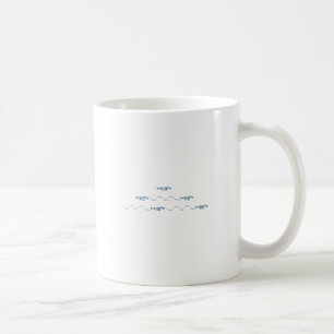 Simma fiskEmoticonslogotypen Kaffemugg
