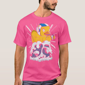 Simma för att simma Anka Vatten Polo Player T Shirt