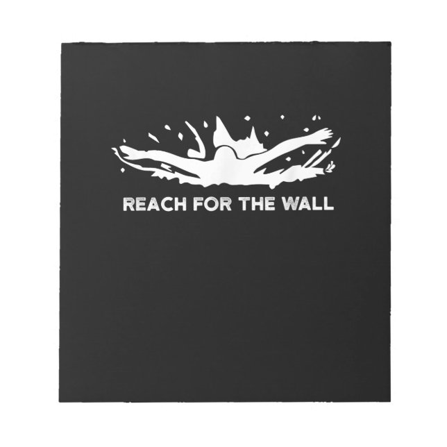 Simma för  av konstsimning av simmare anteckningsblock (Framsida)