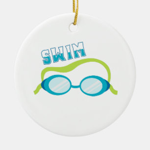 Simma Goggles Julgransprydnad Keramik