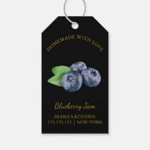 Simma Homemade Blueberry Sylt Hopp Märkre l Black Presentetikett