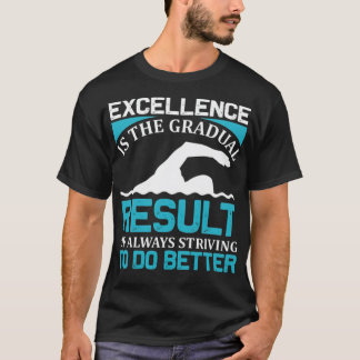 Simma idrottsman lustig gym t shirt