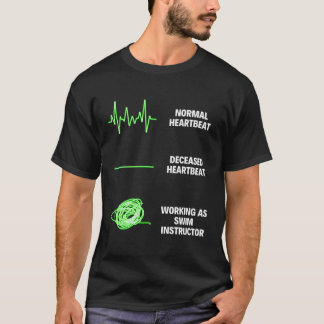Simma Instruktör för Simma Swimming T Shirt