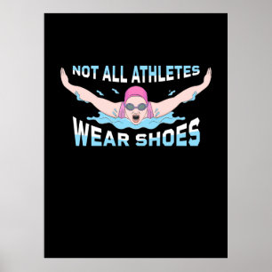 Simma inte alla Bäror för Idrottsmän Poster