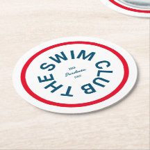 Simma Klubb Blue Vapensköld Red Rand