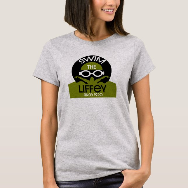 Simma Liffey River Dublin Ireland T Shirt (Framsida)