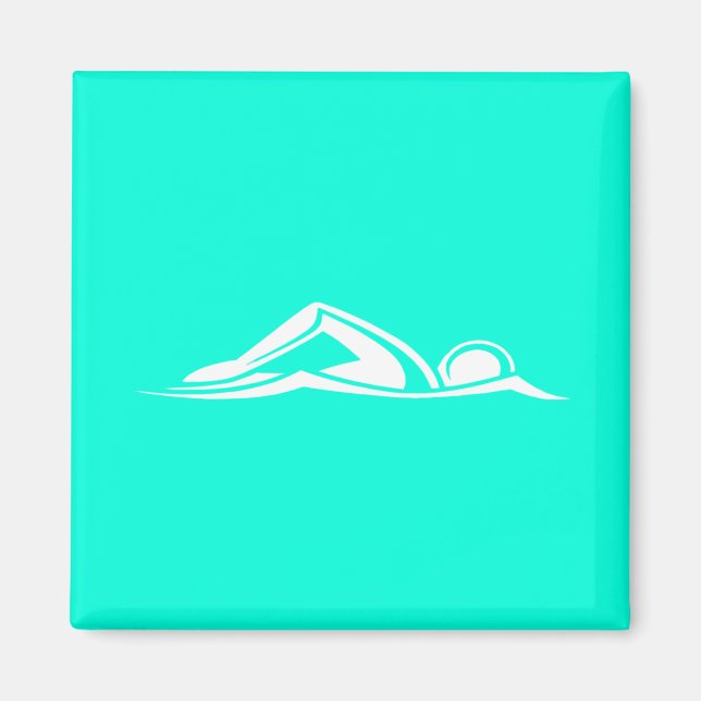 Simma Logotyp Magnet Turcos (Framsidan)