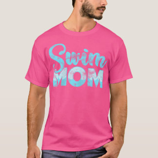 Simma Mamma Prouder Swimmer Woman T Shirt