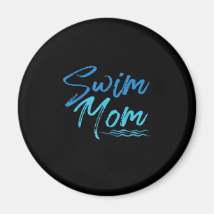 Simma Mamma Swimming Funny Cute Gift Magnet