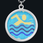 Simma mästare silverpläterat halsband<br><div class="desc">Simma BOWLINGEN för BILJARD BOCCE för BASKET för BASEBALL för mästareBÅGSKYTTEBADMINTON som BOXAS SYRSA avståndsmätare CROQUET som CYKLAR PILAR som FÄKTAR SPRING för RUGBY för RACQUETBALLEN för POLOEN för LACROSSE för JAI ALAI för avståndsmätaren för HOCKEY för HANDBOLL för FISKEFOTBOLLGOLF som SKATEBOARDING ÅKA SKRIDSKOR SOFTBALL för SKIDÅKNING avståndsmätareFOTBOLL, PLATTA TILL...</div>